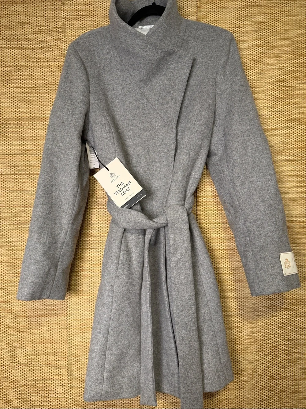 [Brand New] Aritzia Babaton Connor Coat in Light Gray - Picture 12 of 14